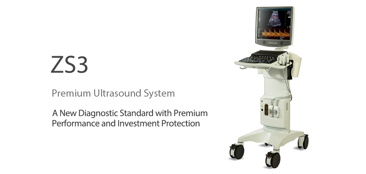 ZS3 Premium Ultrasound System India